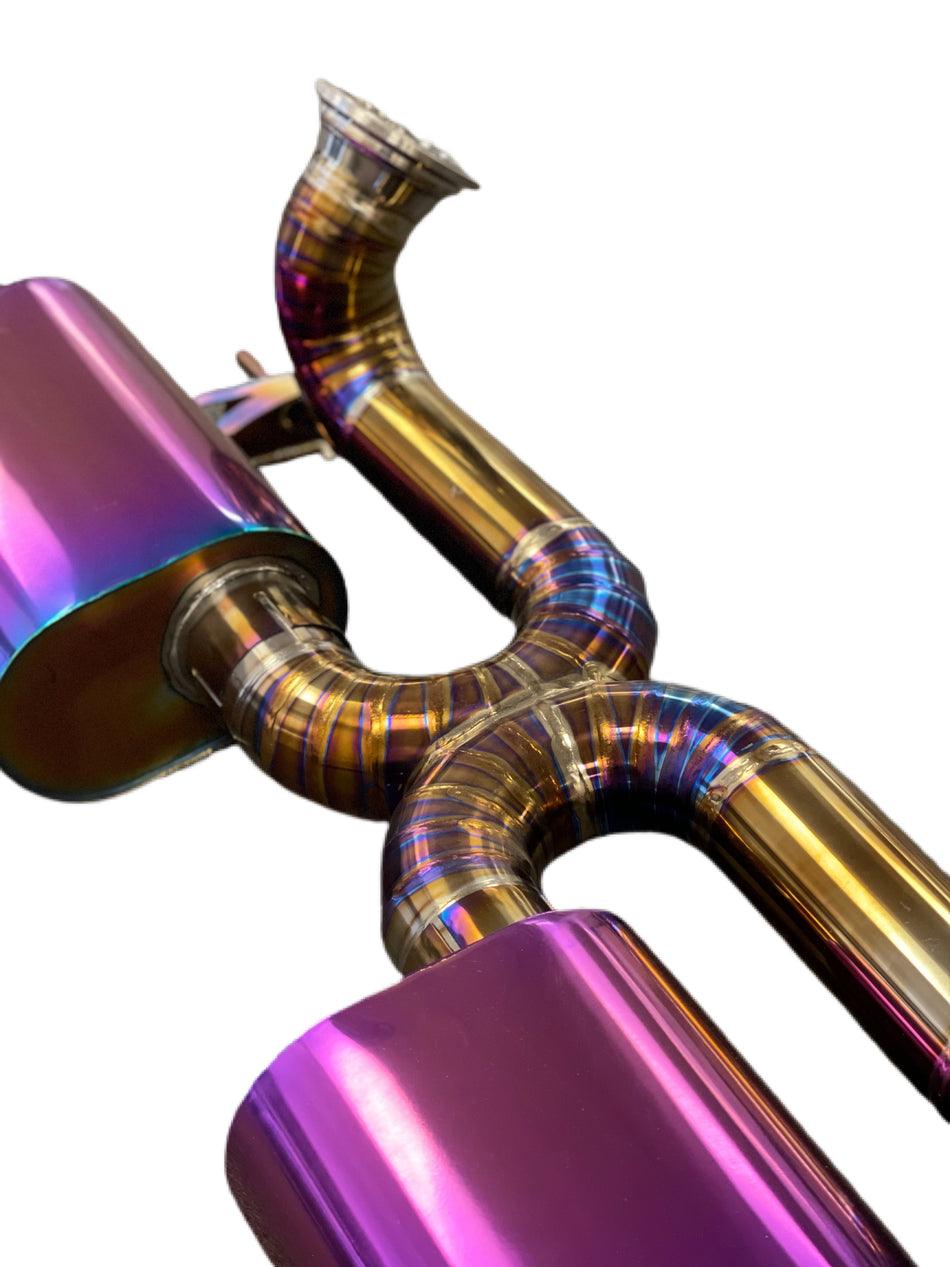 PLM Electronically Valved Titanium Exhaust - Lamborghini Huracan LP610-4.