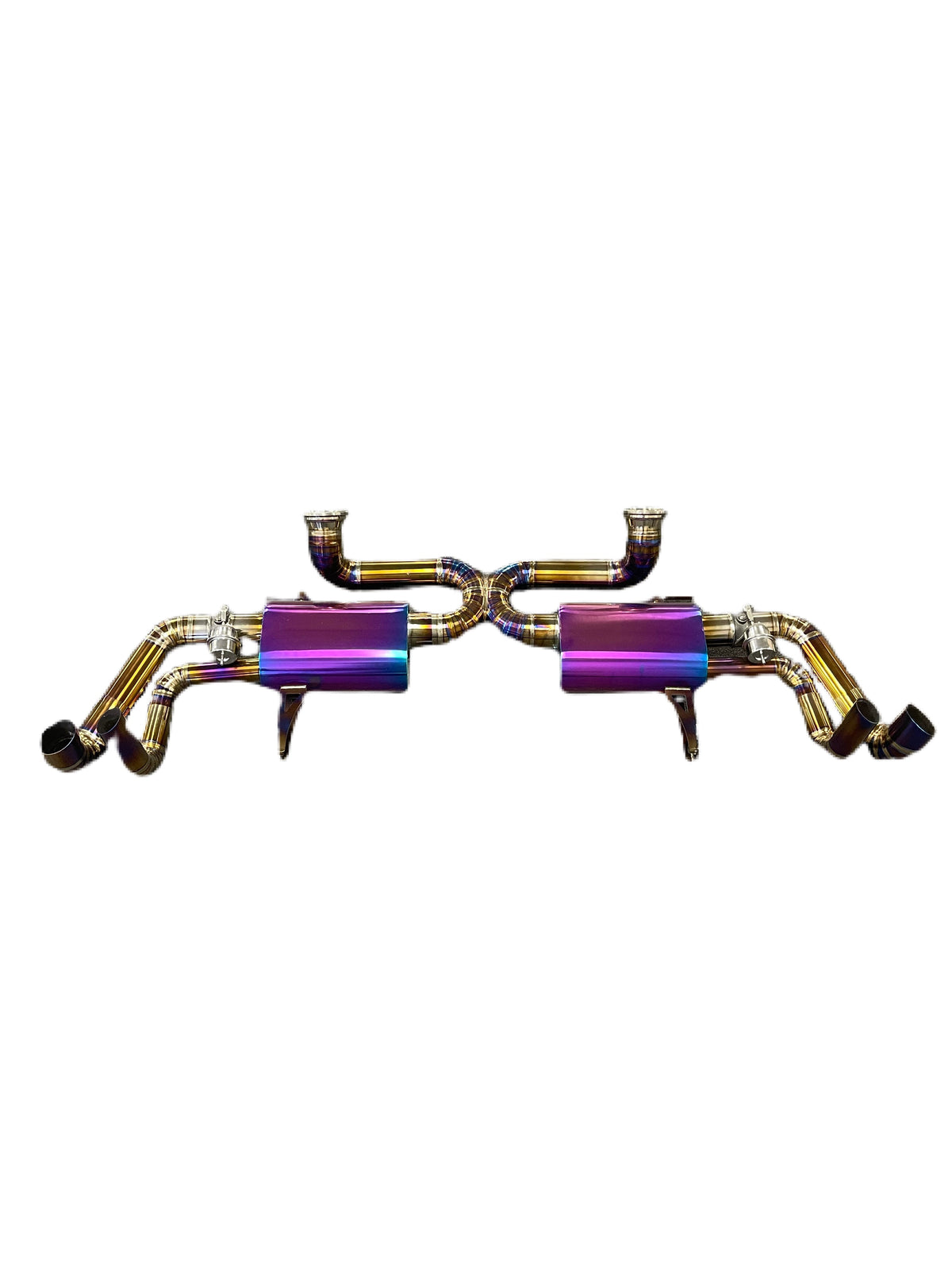 PLM Electronically Valved Titanium Exhaust - Lamborghini Huracan LP610-4.