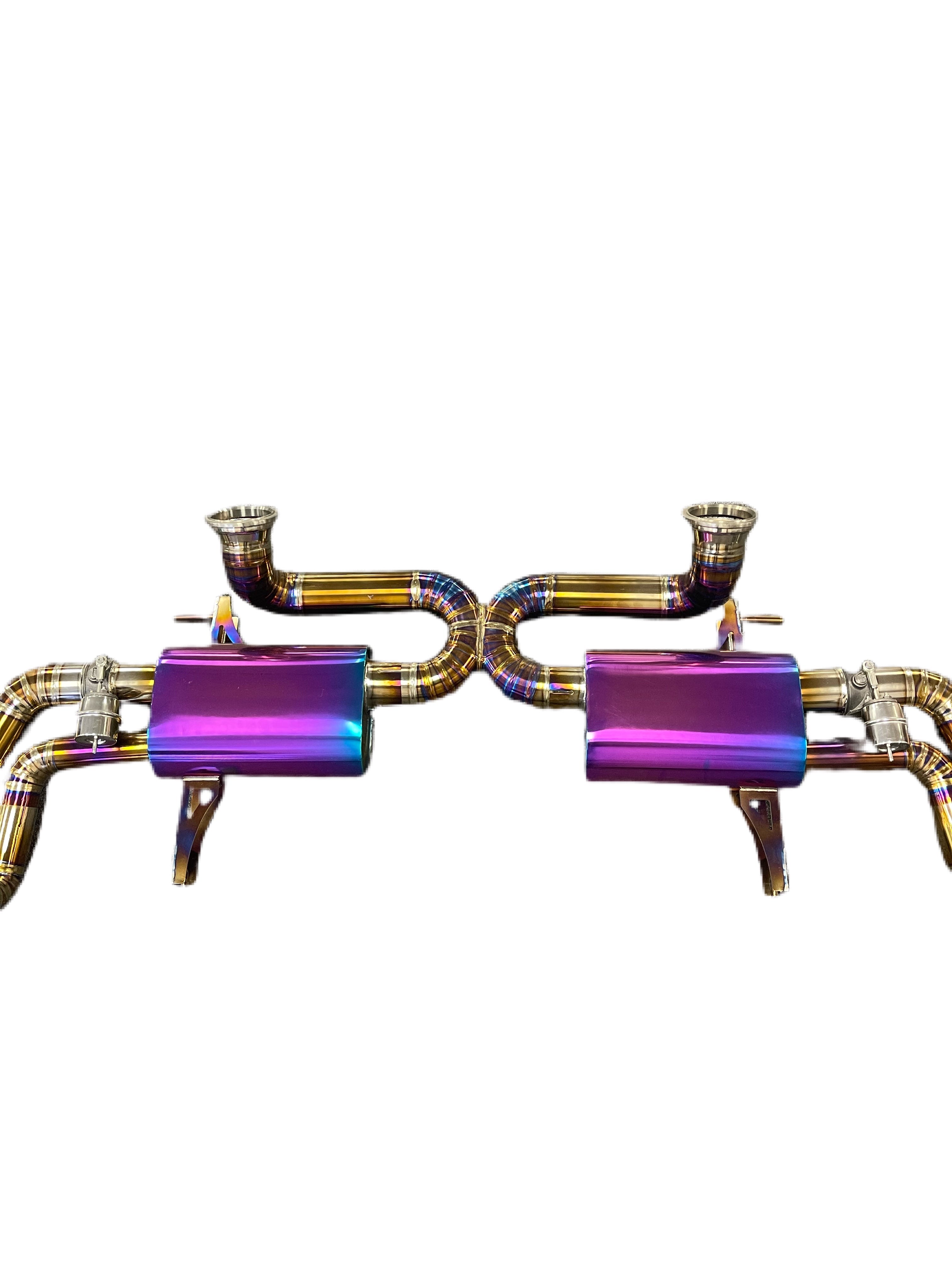 PLM Electronically Valved Titanium Exhaust - Lamborghini Huracan LP610-4.