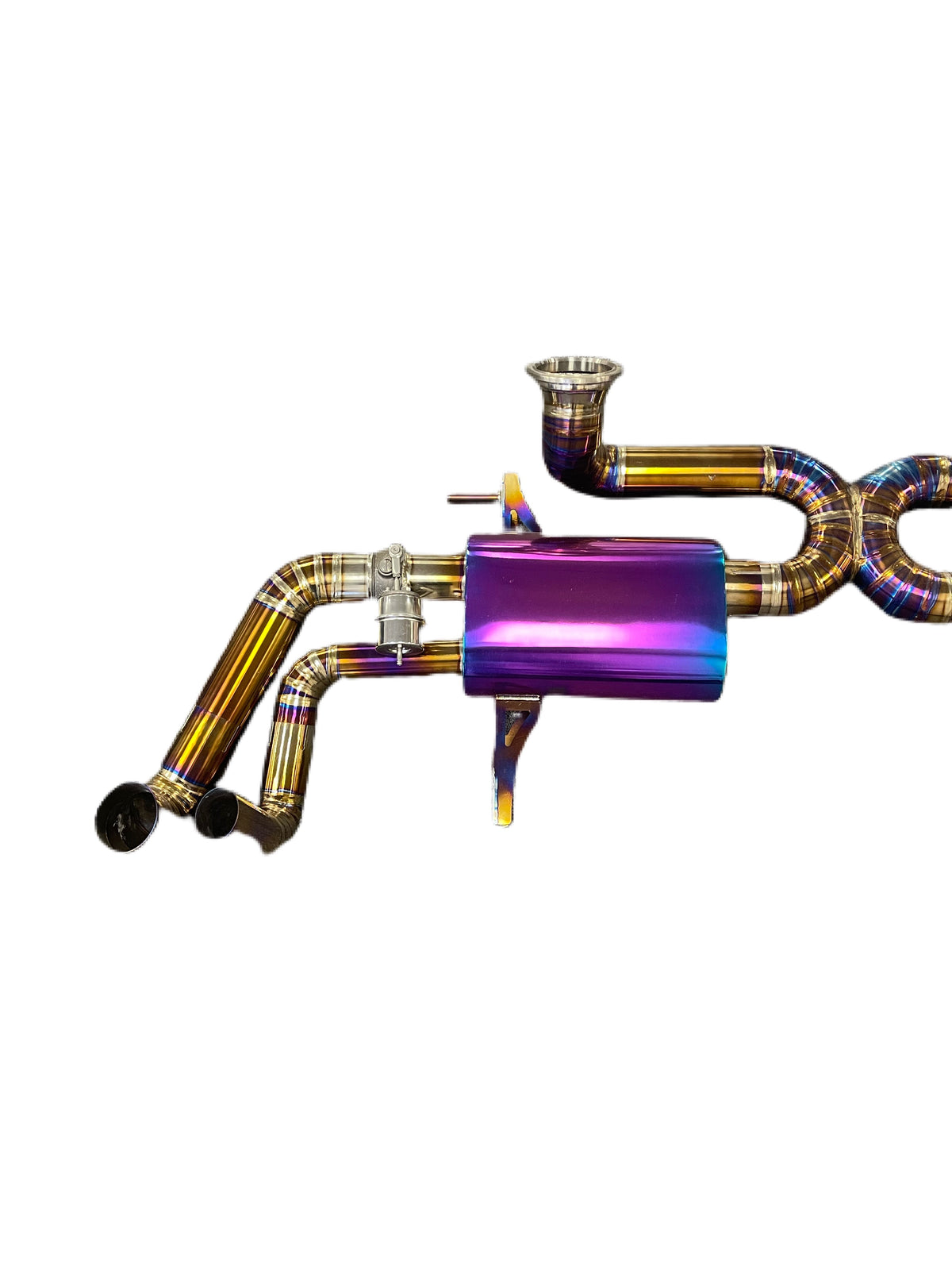 PLM Electronically Valved Titanium Exhaust - Lamborghini Huracan LP610-4.