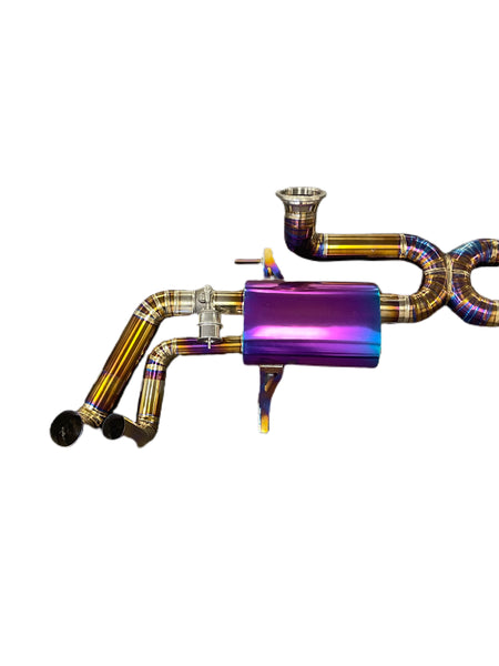 PLM Electronically Valved Titanium Exhaust - Lamborghini Huracan LP610-4.