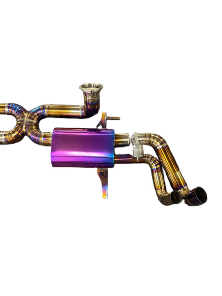 PLM Electronically Valved Titanium Exhaust - Lamborghini Huracan LP610-4.