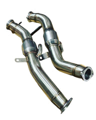 PLM Infiniti Q50 Q60 2016 - 2023 Full Downpipes Kit - Catted.