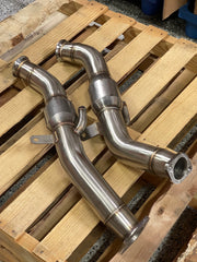 PLM Infiniti Q50 Q60 2016 - 2023 Full Downpipes Kit - Catted.