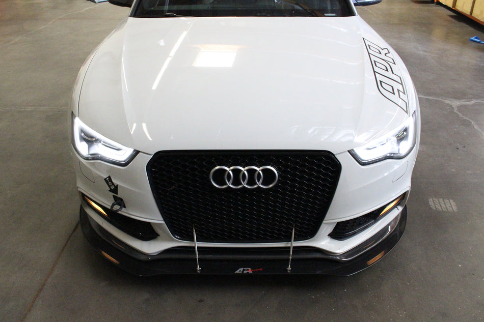 Audi S5 Stock Bumper Front Wind Splitter 2009 2012