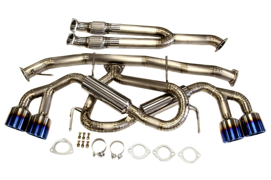 PLM Power Driven Titanium Exhaust Nissan GT-R R35 GTR.
