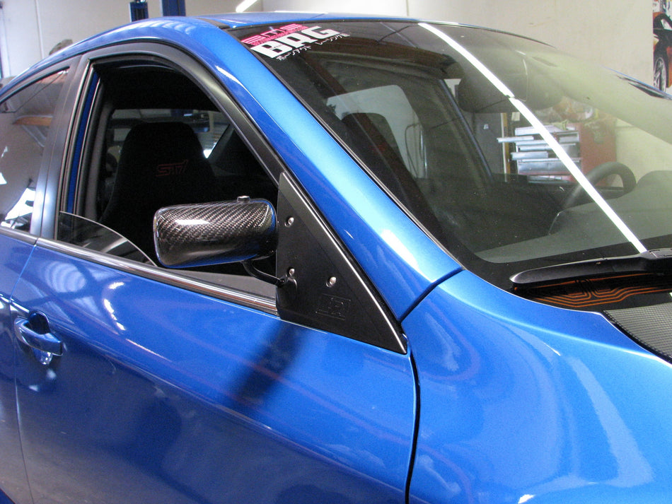 APR Performance Formula 3 Carbon Fiber Mirror Black Subaru Impreza Wrx Sti 2008 2014