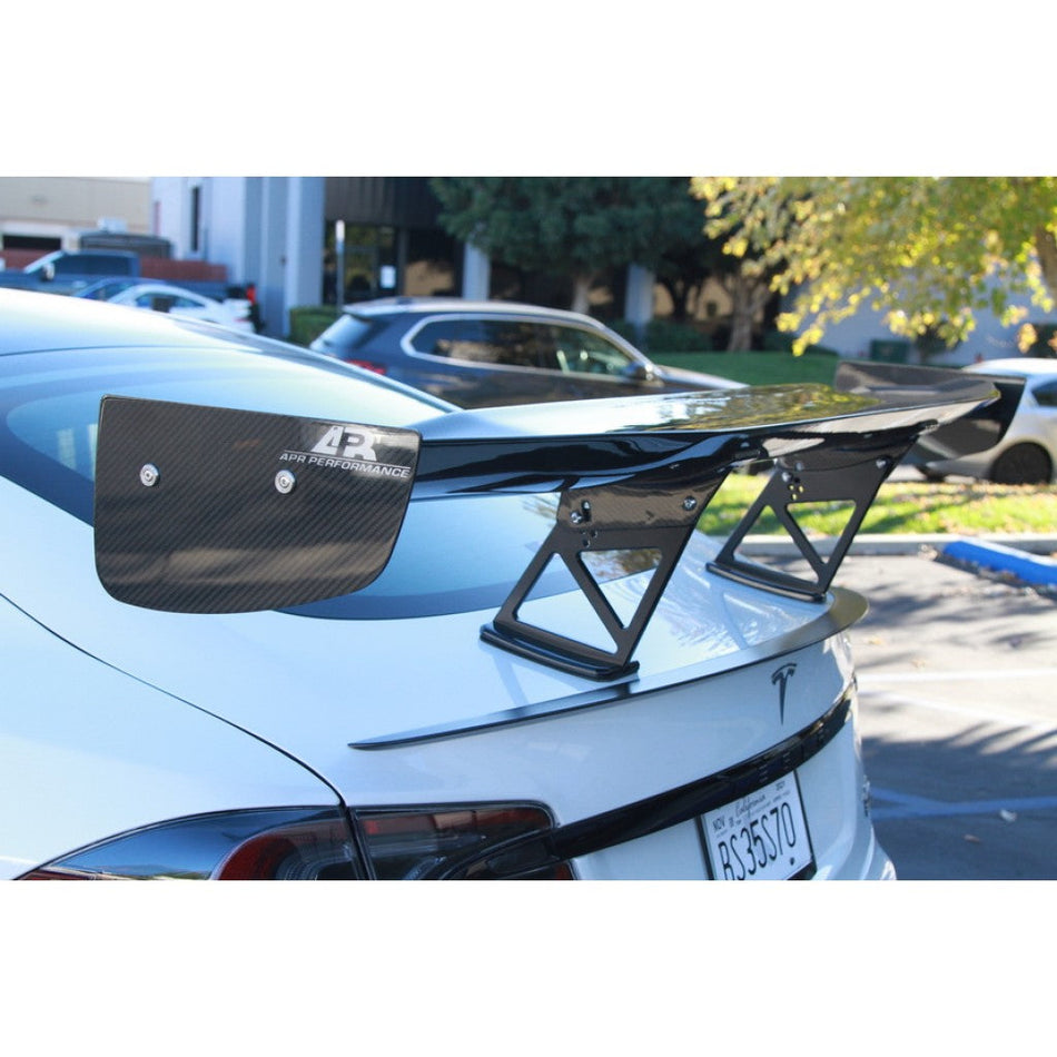 Tesla Model S Plaid GTc 500 71 Adjustable Wing 2021 Up