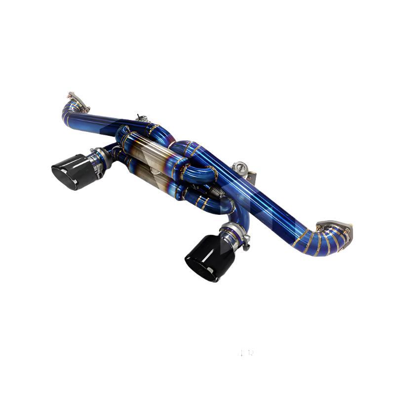Titanium Valve Catback Performance Exhaust -  Porsche 718 GT4 RS 4.0T.