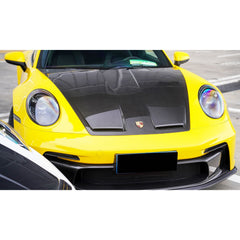 Dry Carbon Fiber GT3 Style Hood Bonnet  -  Porsche 911 Carrera S GT3.