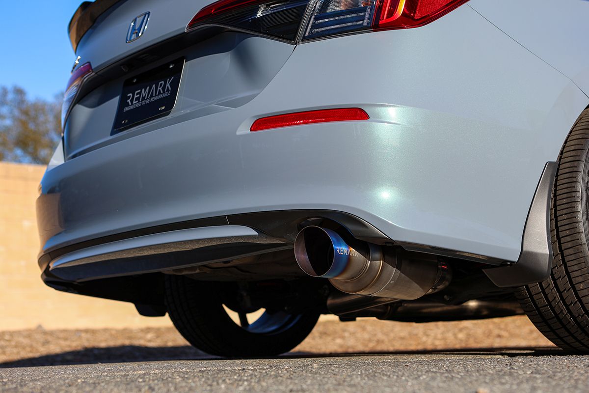 Remark R1 Spec Catback Exhaust | 2022+ Honda Civic / 2023+ Acura Integra (RK-C1063H-08).