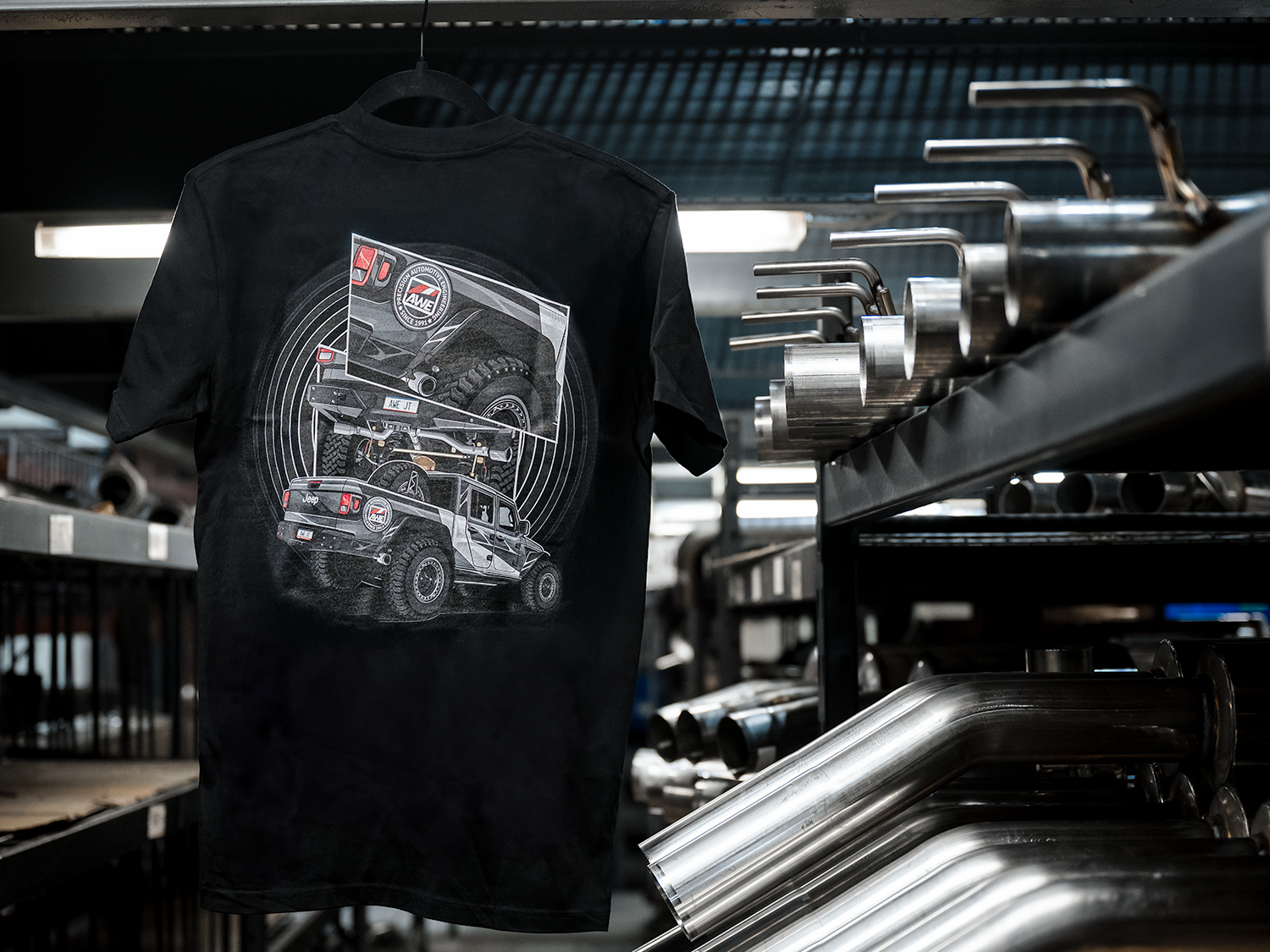 AWE Jeep JT Gladiator Tee & Hoodie.