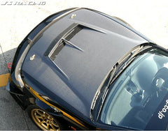 J's Racing Type S Ventilated Hood - Acura Integra 97-01 JDM DC2R (FRP or CFRP)