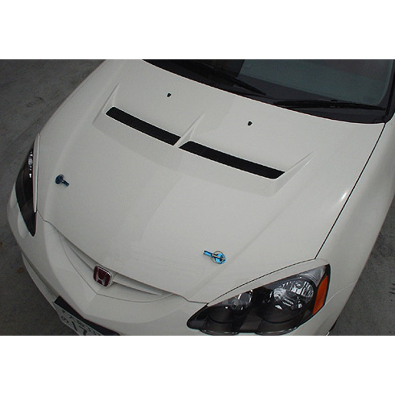 J's Racing Type S Ventilated Hood (FRP) - Acura RSX 02-06 DC5