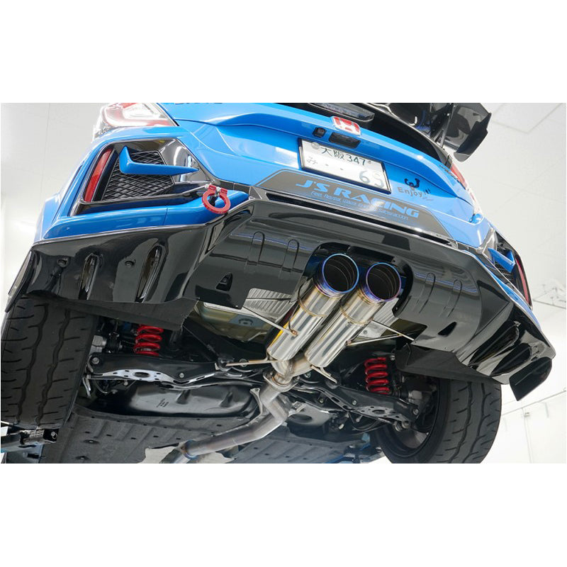 J's Racing Rear Under Spoiler (FRP) - Honda Civic Type R FK8 17-21