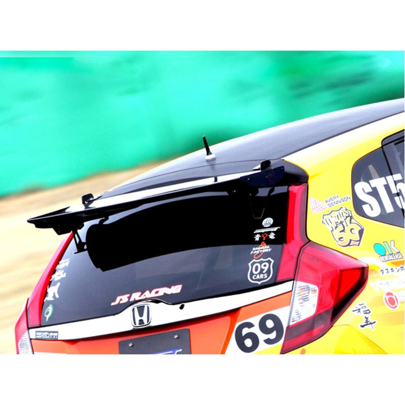 J's Racing 3D GT Wing (S-Tai Type 1 / Wet Carbon / 980mm) - Honda Fit GK 15-20