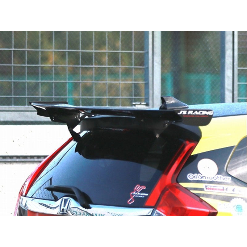J's Racing 3D GT Wing (Type 1 / Wet Carbon / 1300mm) - Honda Fit GK 15-20
