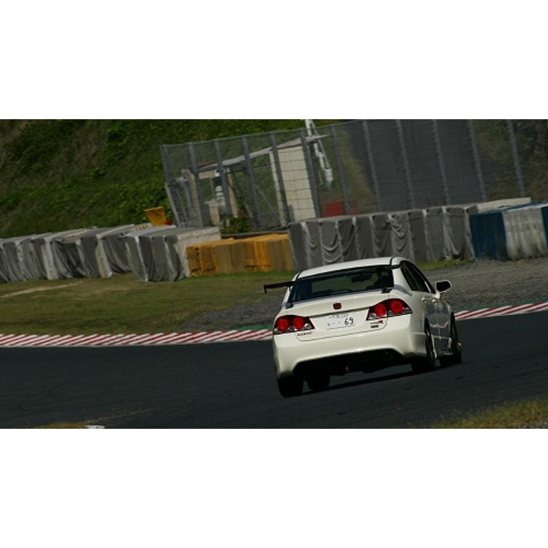 J's Racing 3D GT Wing (Type 1 / Wet Carbon / 1600mm) - Honda Civic FD2 Type R 07-11