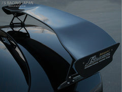 J's Racing 3D GT Wing (Type 1 / Wet Carbon / 1390mm) - Acura TSX CL9 04-08