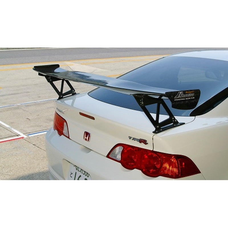 J's Racing 3D GT Wing (Type 1 / Wet Carbon / 1600mm) - Acura RSX DC5 02-06