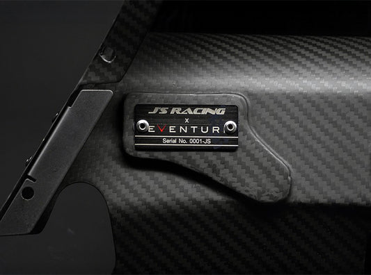J's Racing x Eventuri Matte Carbon Intake System - Honda Civic Type R FL5 2023+