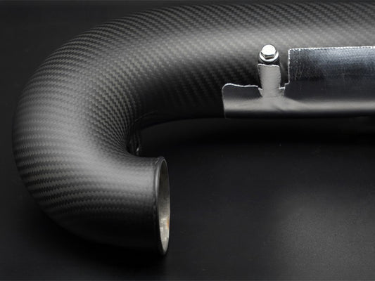 J's Racing x Eventuri Carbon Turbo Pipe (for Eventuri Intake) - Honda Civic Type R FL5 2023+