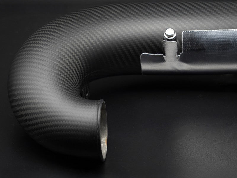 J's Racing x Eventuri Carbon Turbo Pipe (for Eventuri Intake) - Honda Civic Type R FL5 2023+