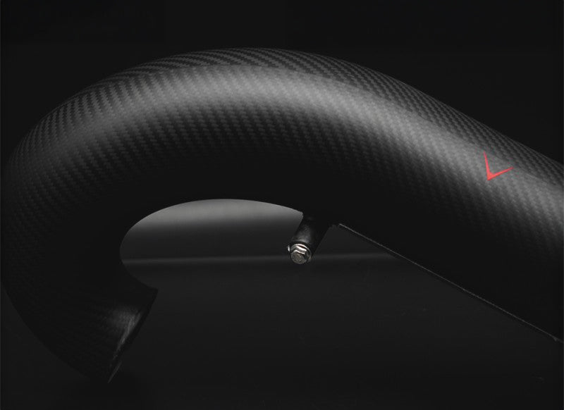 J's Racing x Eventuri Carbon Turbo Pipe (for Eventuri Intake) - Honda Civic Type R FL5 2023+
