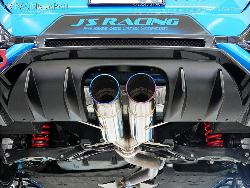 J's Racing Rear Diffuser (FRP) - Honda Civic Type R FK8 17-21