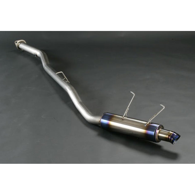 J's Racing FX-PRO 70RR Titanium Single Exhaust - Honda S2000 with J's Racing Type GT Aero