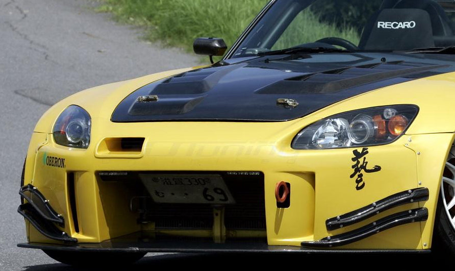J's Racing Type S Front Wing V1 (FRP) - Honda S2000 00-09
