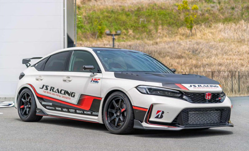 J's Racing Phantom Dry Carbon LS Front Wing Spoiler - Honda Civic Type R FL5