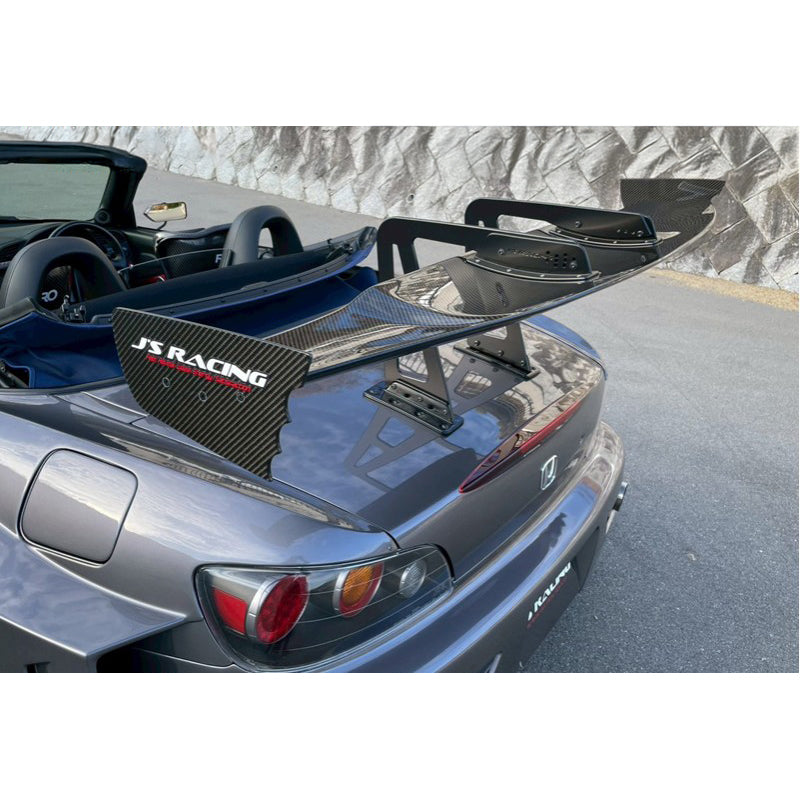 J's Racing Phantom GT Wing Swan Neck Dry Carbon 1800mm - Honda S2000