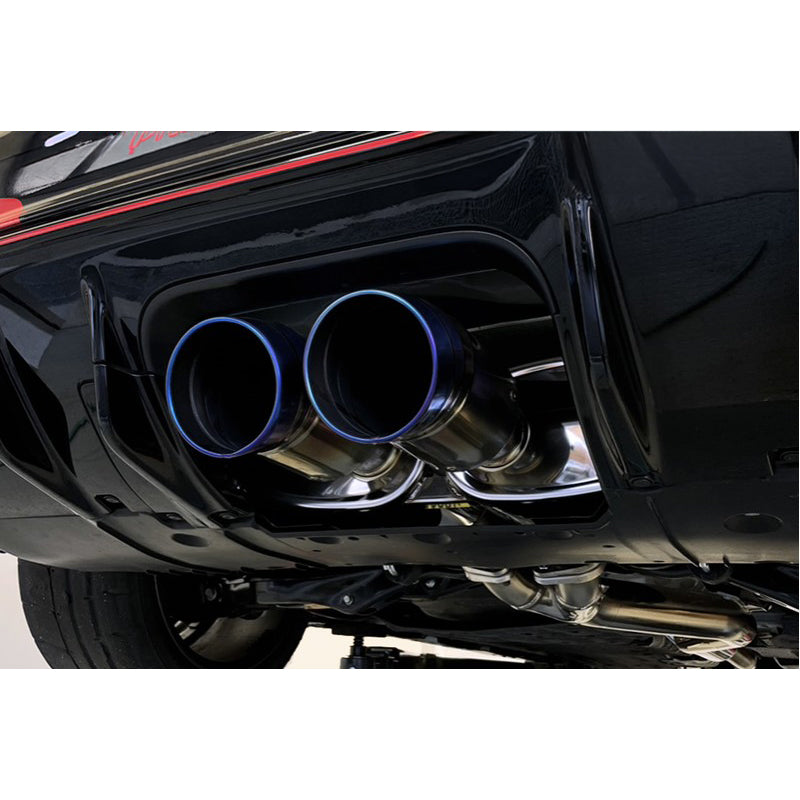 J's Racing X304 Stainless Steel Exhaust 75RS - Honda Civic Type R FL5