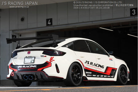 J's Racing X304 Stainless Steel Exhaust 75RS - Honda Civic Type R FL5
