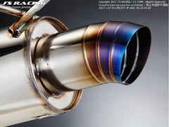 J's Racing 304-R Stainless Axle-back Exhaust 50R PLUS - Honda Fit GK 15+