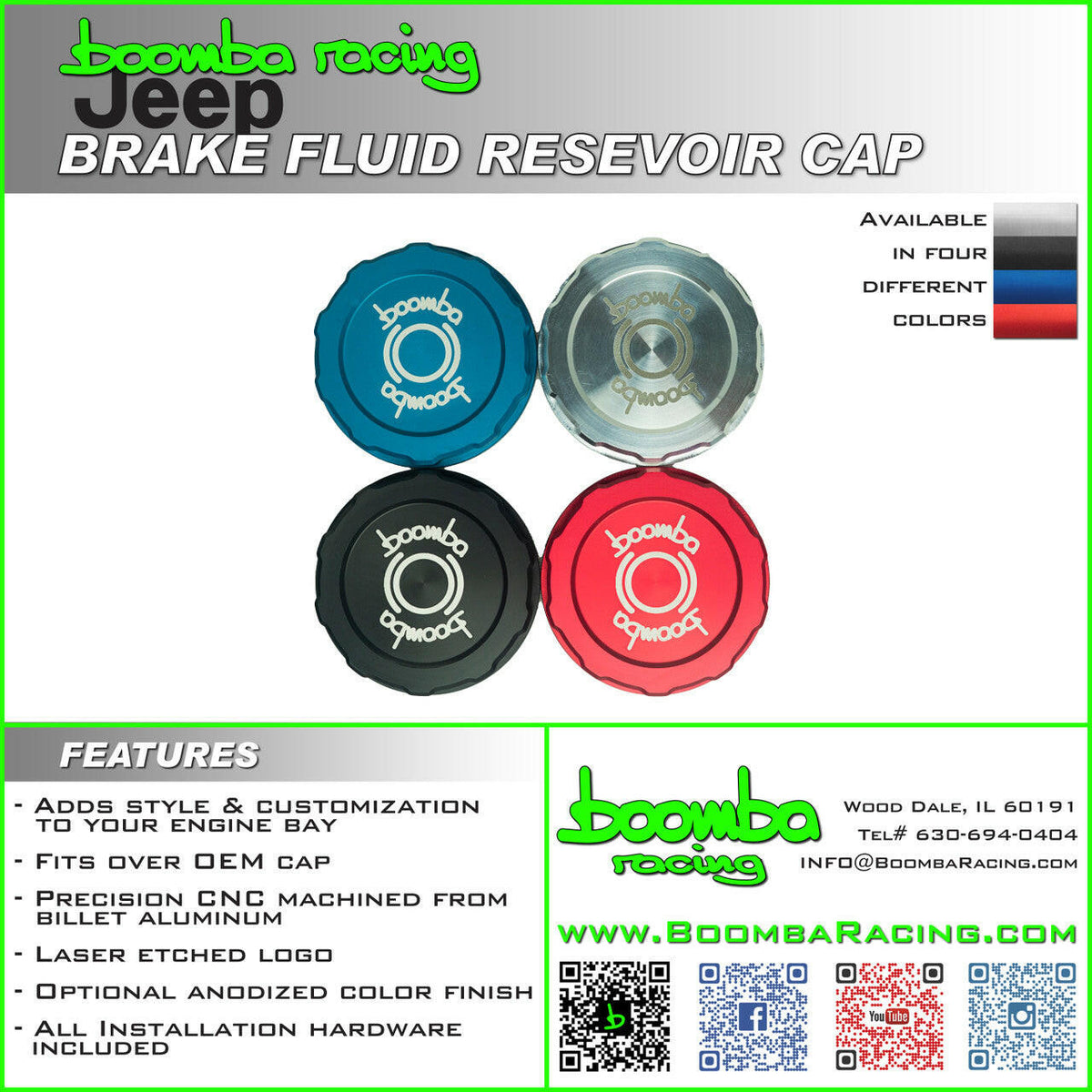 JEEP BRAKE FLUID RESERVOIR CAP.