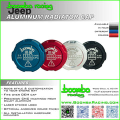 JEEP ALUMINUM RADIATOR CAP.