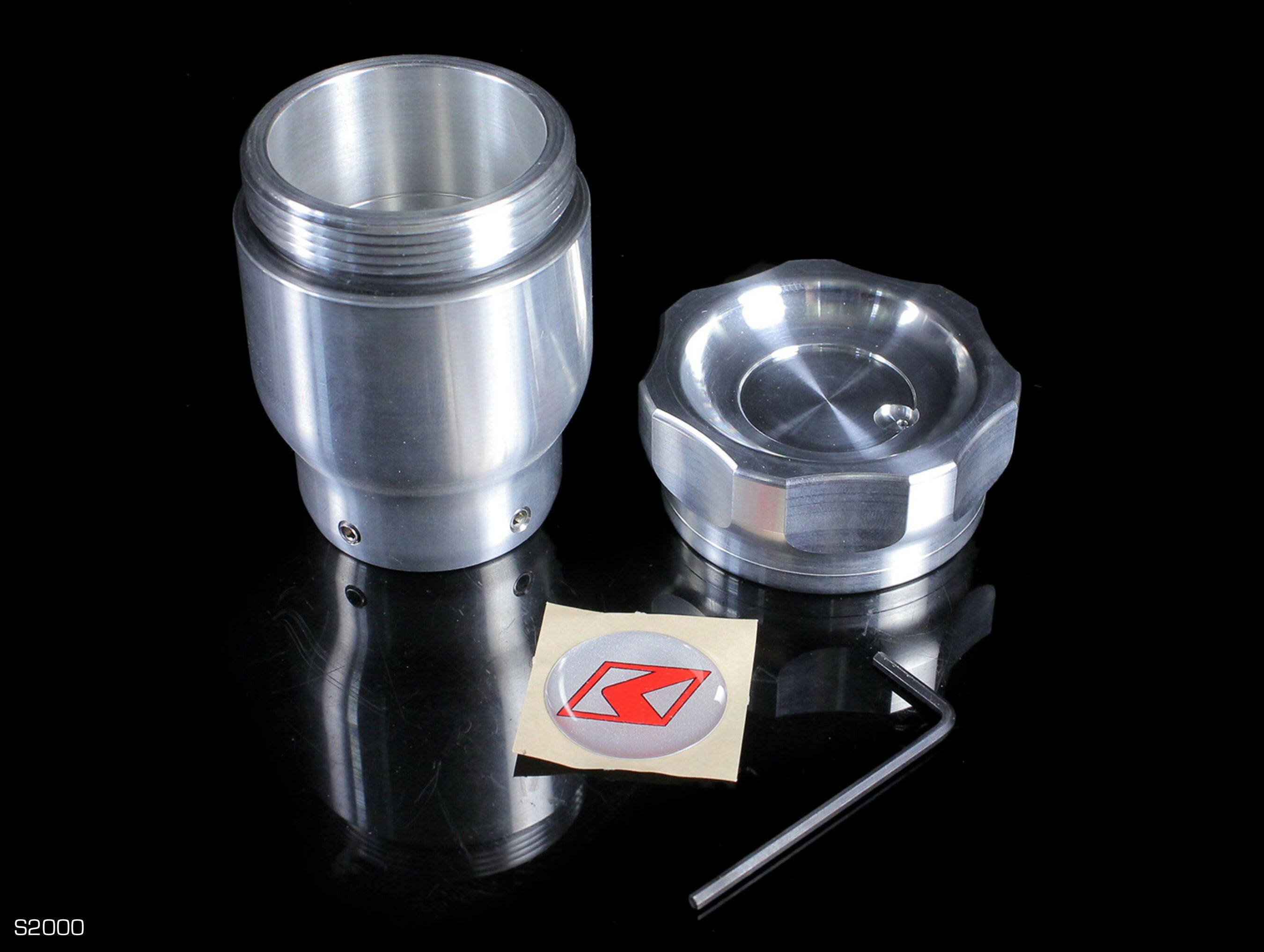 K-Tuned CMC Billet Reservoir - Civic / Integra / S2000.