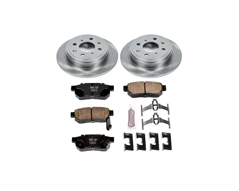 Power Stop Autospecialty Brake Kit Rear Acura Integra 1990-2001.