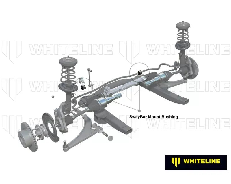 Whiteline 24mm Sway Bar Bushing Kit Audi |  Volkswagen 2006-2012.