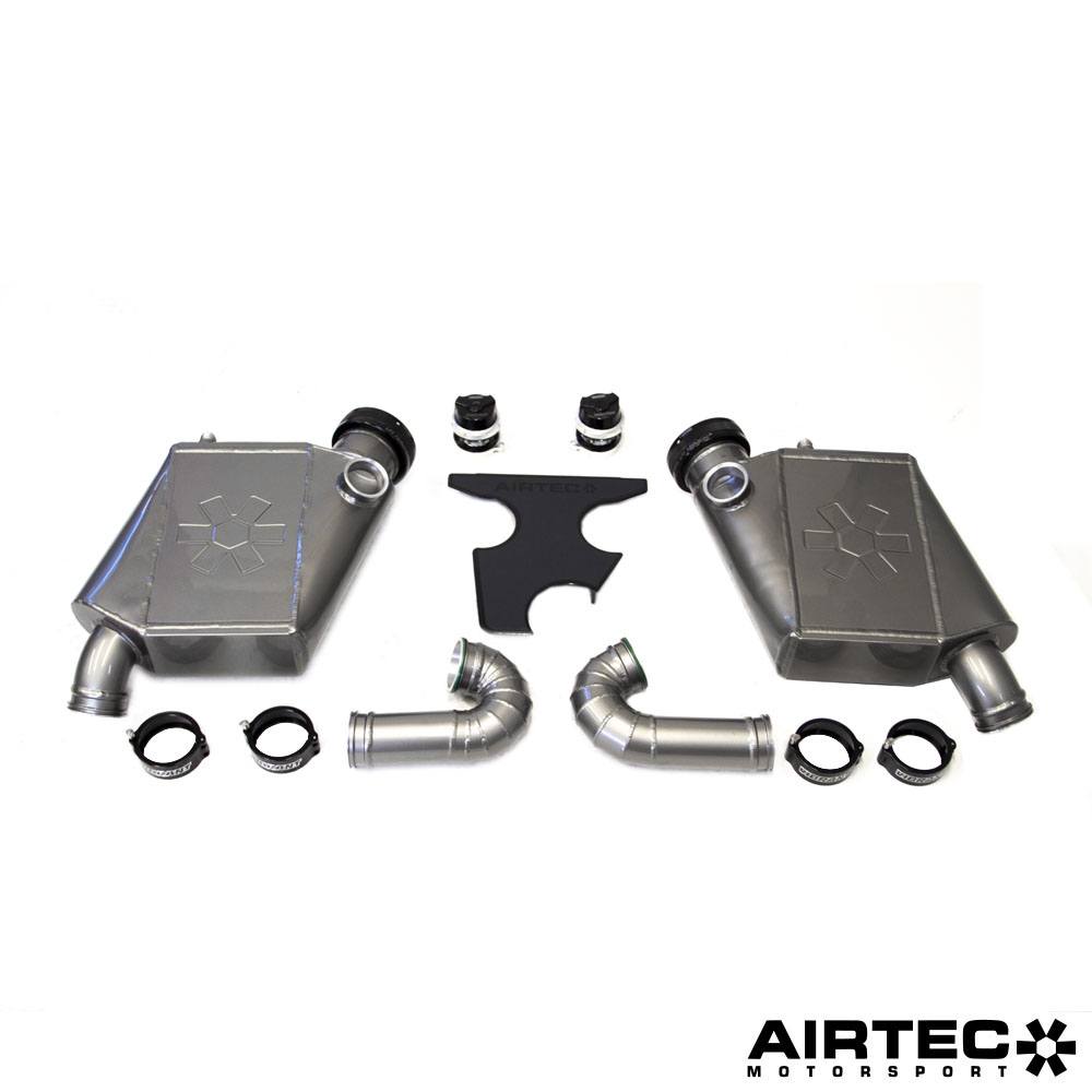 AIRTEC Motorsport Twin Turbo Cooling Package for Audi R8 V10 & Lamborghini Huracan V10.