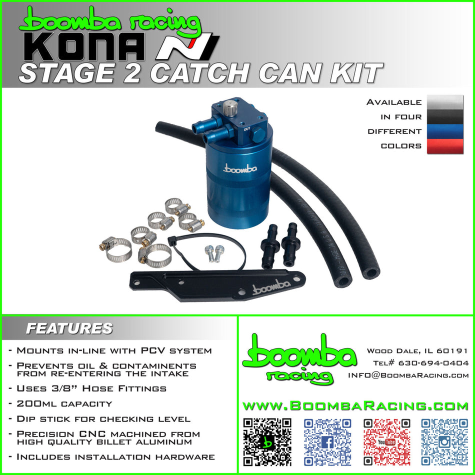 KONA N STAGE 2 CATCH CAN KIT