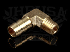 K-Tuned 1/8NPT to 3/8mm Brass Barb Fitting.