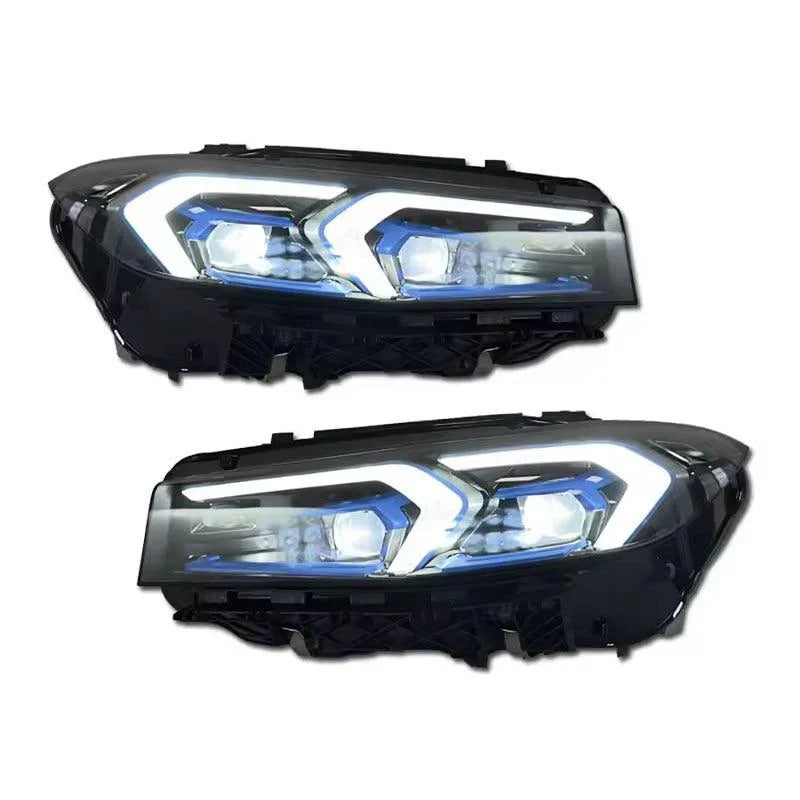 Laser LCI Style LED Headlights -  BMW G20 3 Series.