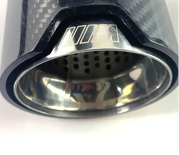 M Performance Carbon Fiber universal Exhaust Tip.