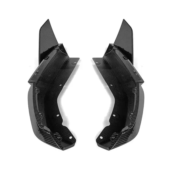 M Performance Style Carbon Fiber Rear Canard Splitters - BMW G80 M3 & G82 / G83 M4.