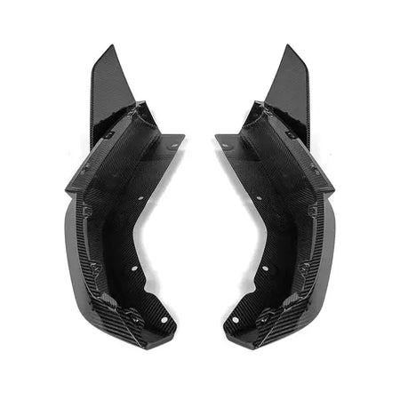M Performance Style Carbon Fiber Rear Canard Splitters - BMW G80 M3 & G82 / G83 M4.