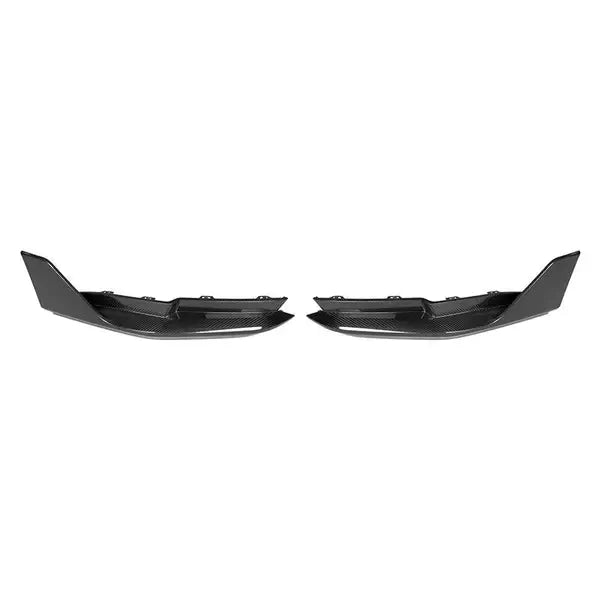 M Performance Style Carbon Fiber Rear Canard Splitters - BMW G80 M3 & G82 / G83 M4.