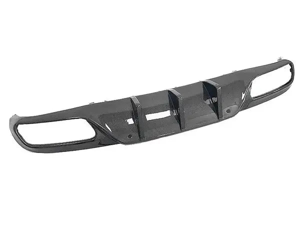 MC Style Carbon Fiber Rear Diffuser - Mercedes Benz W205 C63 AMG C-Class.